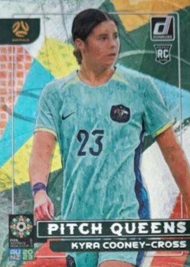 Kyra Cooney-Cross #2 Soccer Cards 2023 Donruss FIFA Women's World Cup Pitch Queens