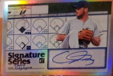 Caleb Ferguson #SS-CF Baseball Cards 2019 Panini Donruss Signature Series