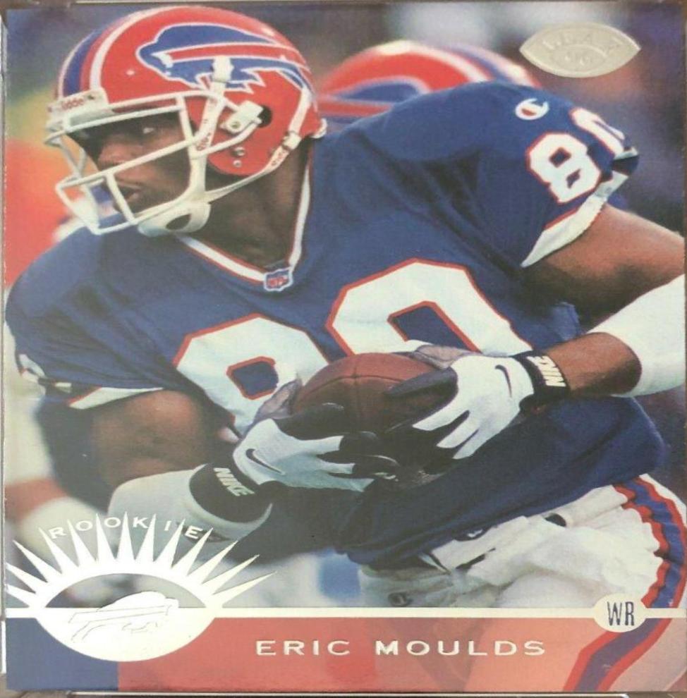 Eric Moulds #186 Football Cards 1996 Leaf