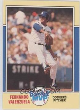 Fernando Valenzuela #40 Baseball Cards 1988 Fleer MVP