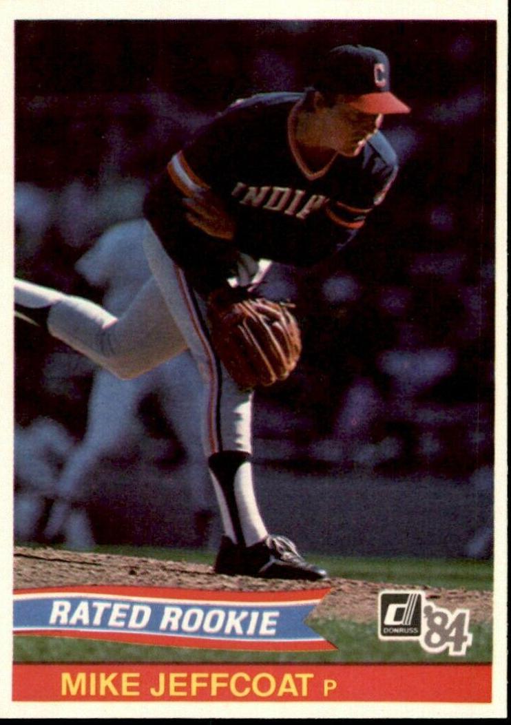 Mike Jeffcoat #43 Baseball Cards 1984 Donruss