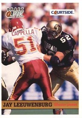 Jay Leeuwenburg #4 Football Cards 1992 Courtside