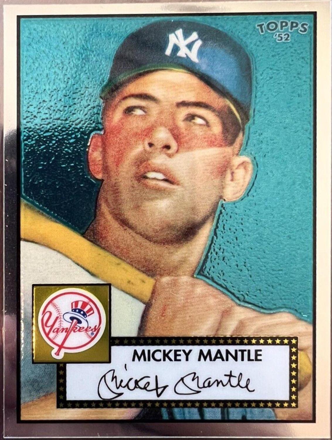 Mickey Mantle #TCRC7 Baseball Cards 2006 Topps '52 Chrome