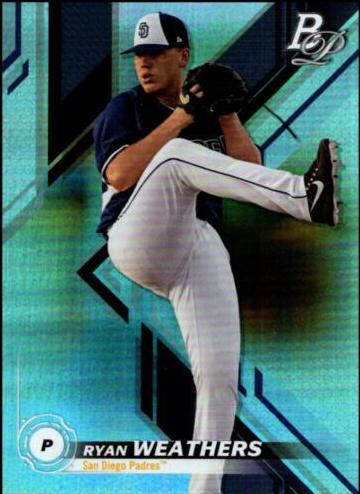 Ryan Weathers #TOP-95 2019 Bowman Platinum Baseball Top Prospects