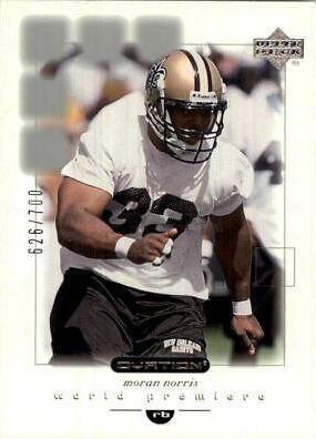 Moran Norris #108 2001 Upper Deck Ovation Football