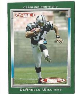 DeAngelo Williams #451 Football Cards 2006 Topps Total