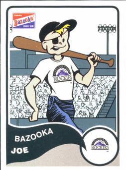 Bazooka Joe VAR - Colorado Rockies #7 Baseball Cards 2003 Bazooka