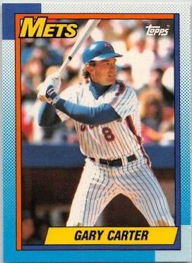 Gary Carter #790 Baseball Cards 1990 Topps Tiffany
