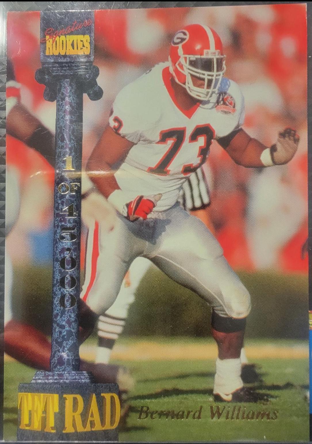 Bernard Williams #XI Football Cards 1994 Signature Rookies