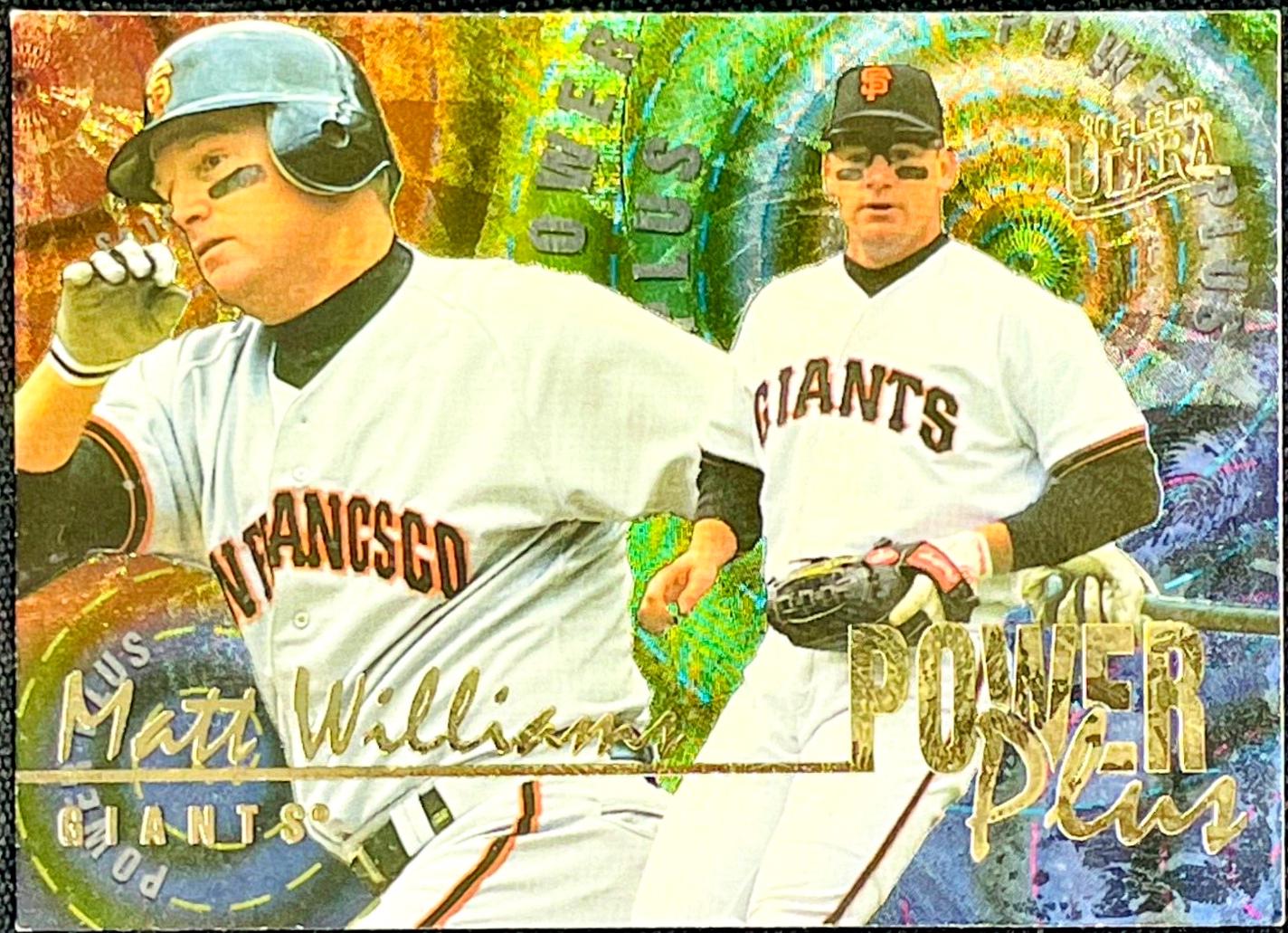 Matt Williams #12 1996 Ultra Baseball Power Plus