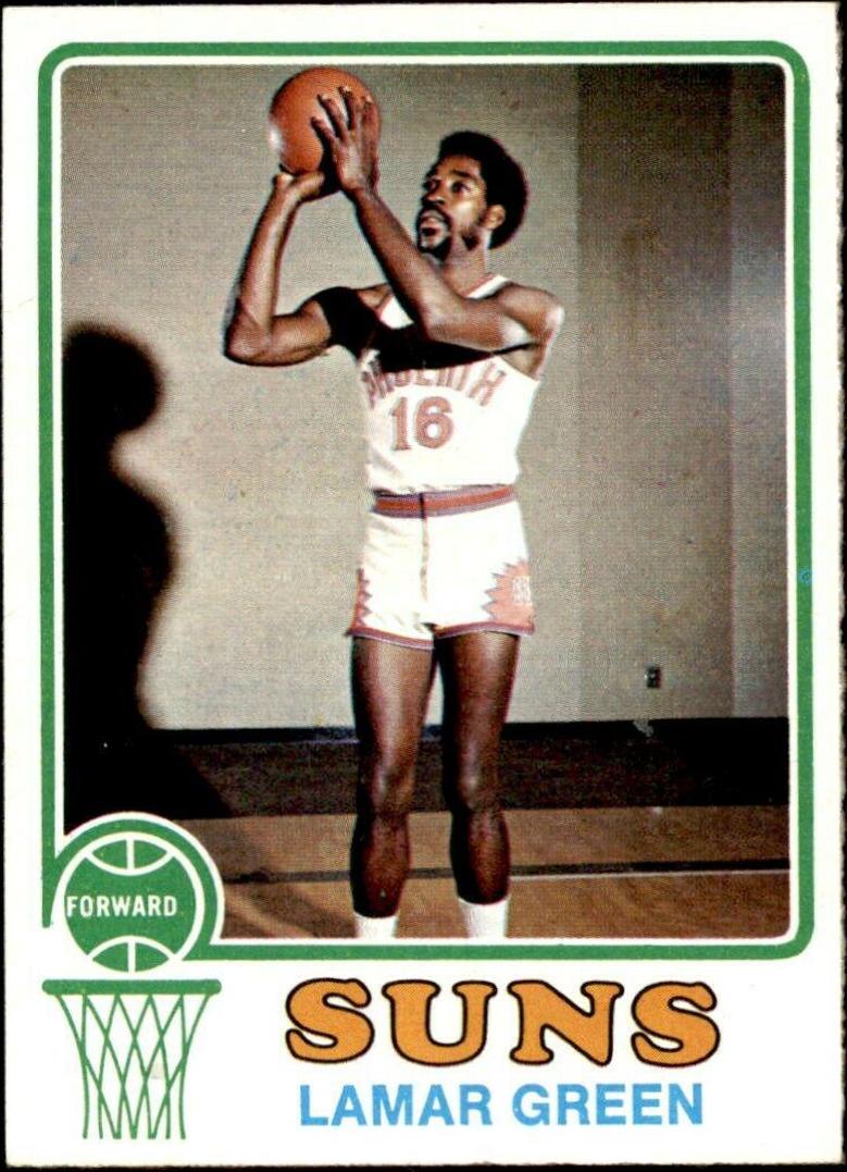 Lamar Green #9 Basketball Cards 1973 Topps
