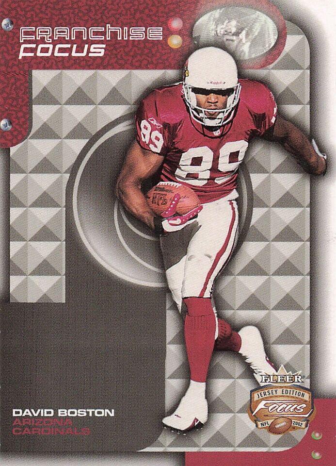 David Boston #1 FF Basketball Cards 2002 Fleer Focus Jersey Edition