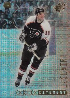 John LeClair #X19 Hockey Cards 1999 SPx SPxcitement