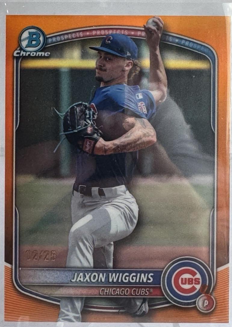 Jaxon Wiggins [Orange Refractor] #BDC-173