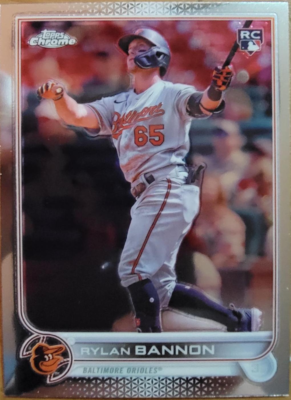 Rylan Bannon #USC148 Baseball Cards 2022 Topps Chrome Update