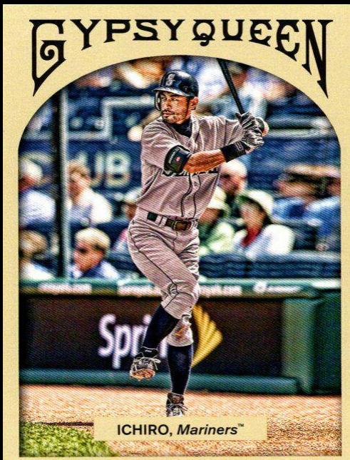 Ichiro #1 Baseball Cards 2011 Topps Gypsy Queen