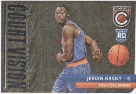 Jerian Grant #12 Basketball Cards 2015 Panini Complete Court Vision