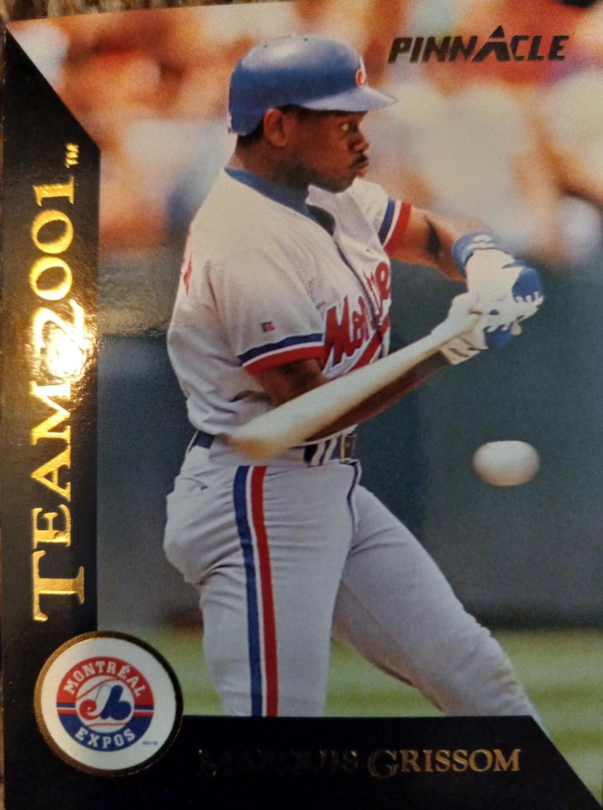 Marquis Grissom #17 Baseball Cards 1992 Pinnacle Team 2000