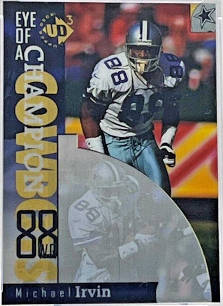 Michael Irvin #50 Football Cards 1997 Upper Deck UD3