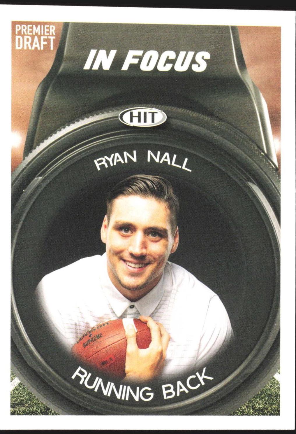 Ryan Nall #51 Football Cards 2018 Sage Hit Premier Draft