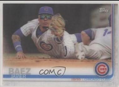 Javier Baez #310 Baseball Cards 2019 Topps on Demand 3D