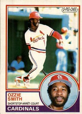 Ozzie Smith #14 Baseball Cards 1983 O Pee Chee