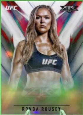 Ronda Rousey #4 Ufc Cards 2017 Topps UFC Fire