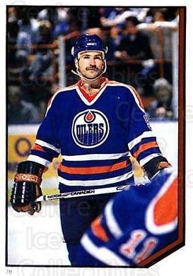 Glenn Anderson #78 Hockey Cards 1986 O-Pee-Chee Sticker