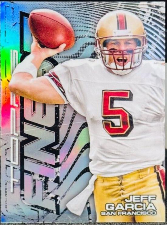 Jeff Garcia #MYST-13 Football Cards 2024 Topps Finest Mystery Refractor