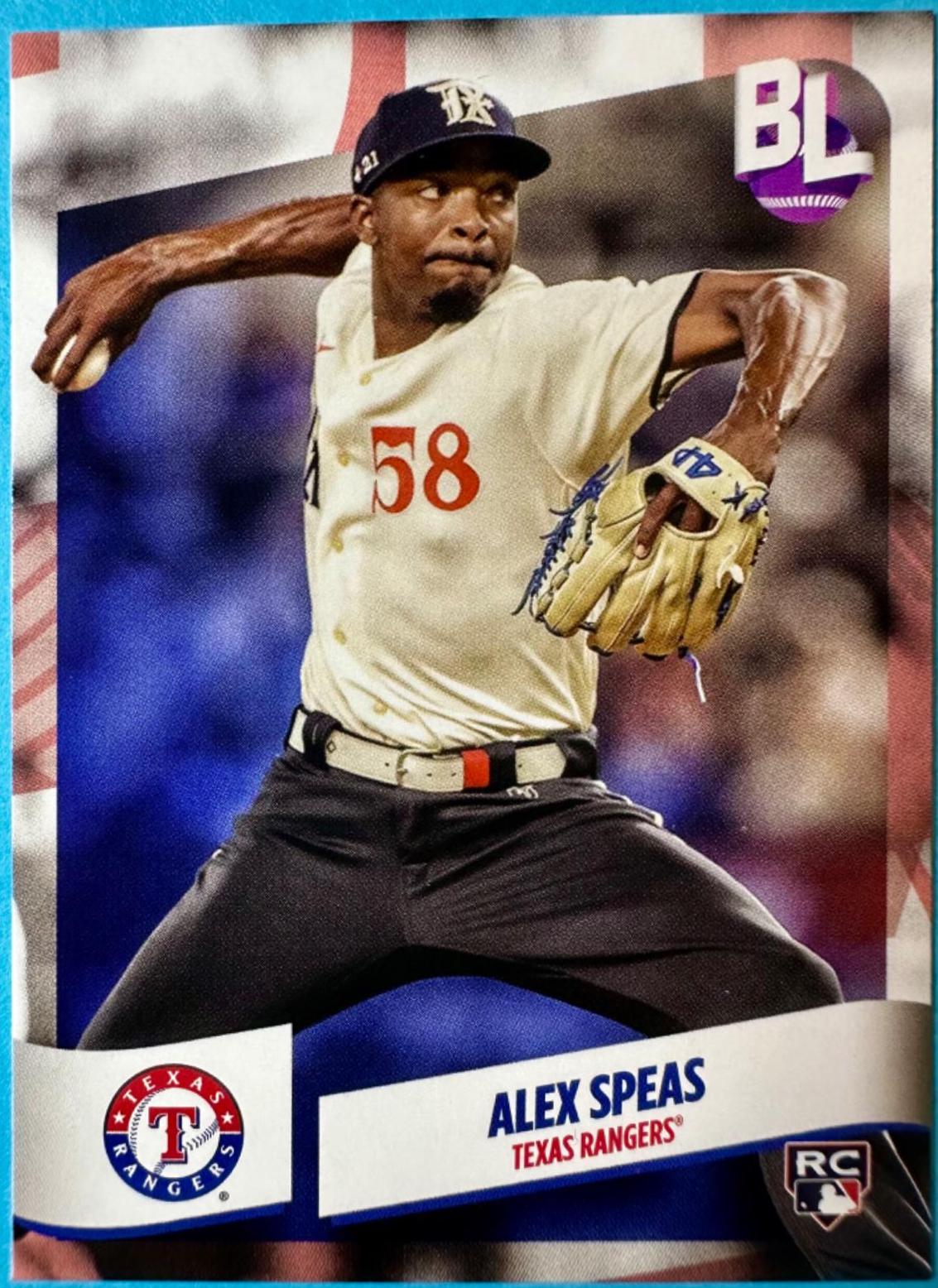 Alex Speas #195 Baseball Cards 2024 Topps Big League Baseball