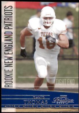 David Thomas #176 2006 Playoff Prestige Football