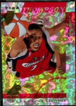 Tina Thompson #13 Basketball Cards 1997 Pinnacle Inside WNBA