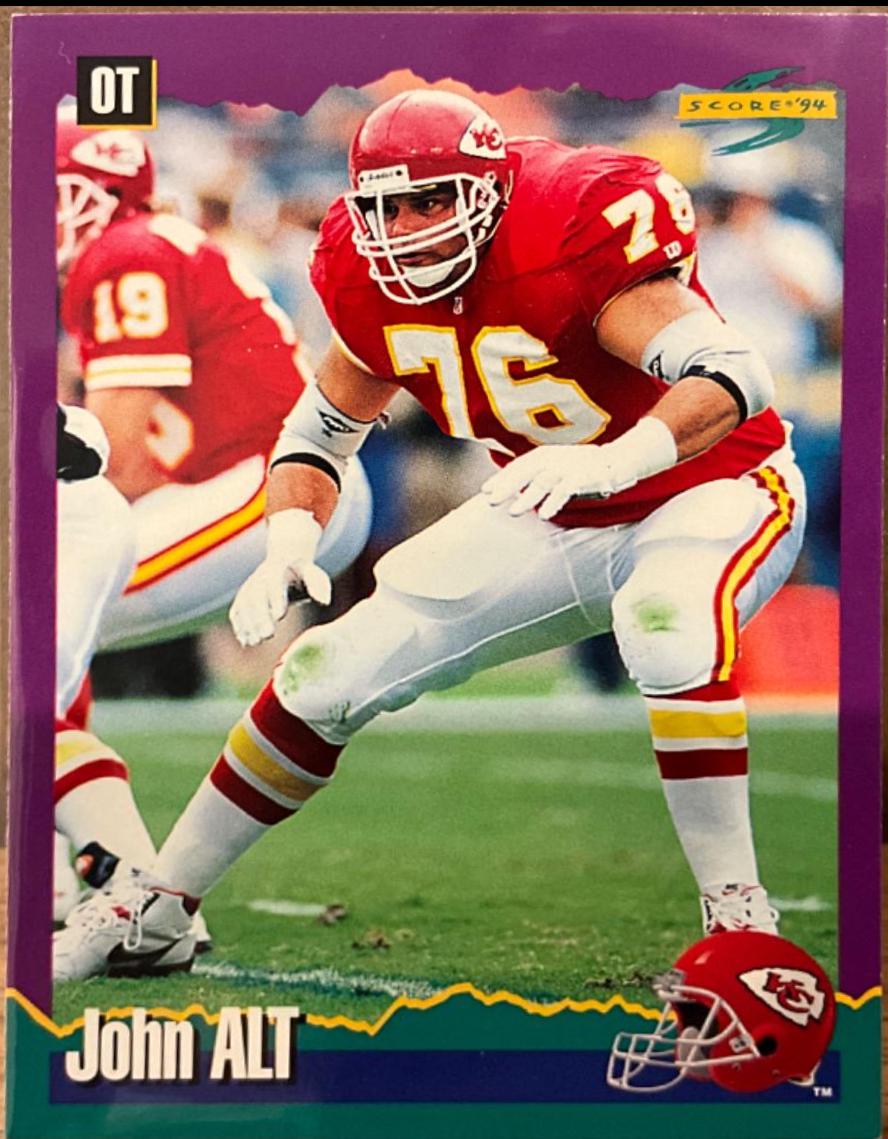 John Alt #209 1994 Panini Score Football