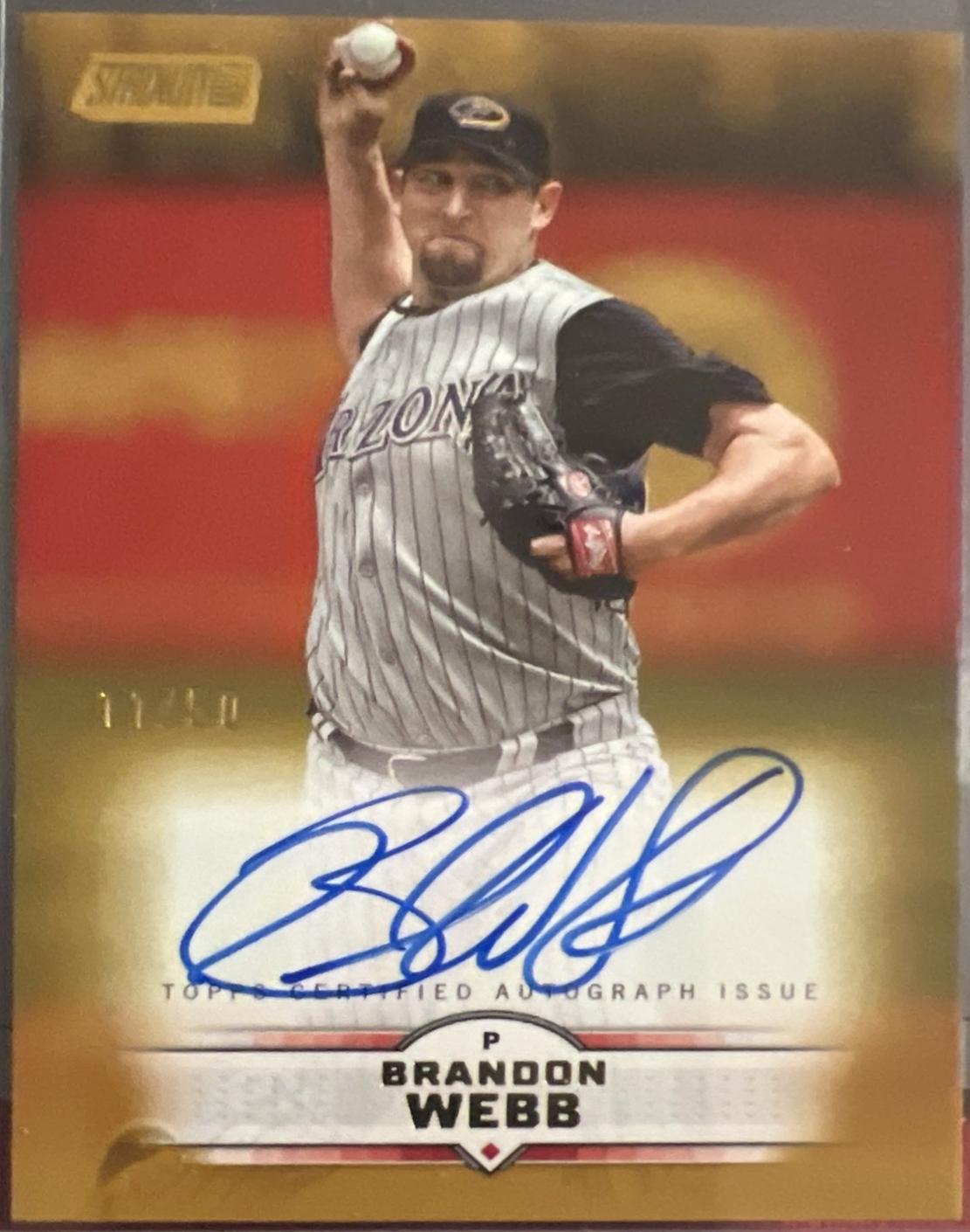 Brandon Webb [Gold] #SCBA-BWE