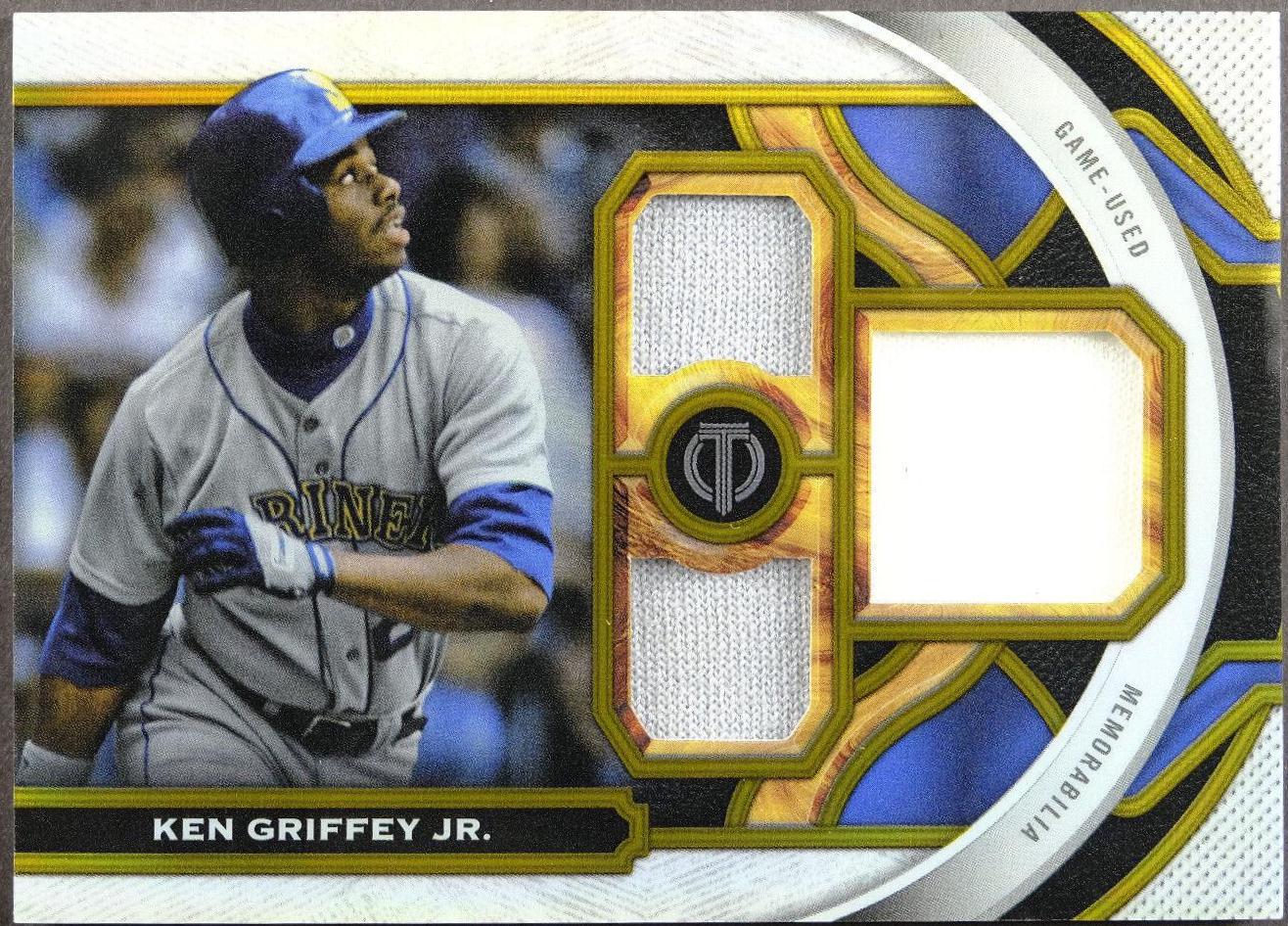 Ken Griffey Jr. [Gold] #TR-KG Prices | 2023 Topps Tribute Triple