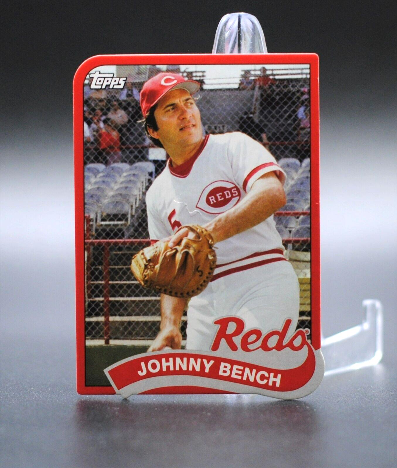 Johnny Bench #TM-38 Baseball Cards 2014 Topps 1989 Mini Die Cut