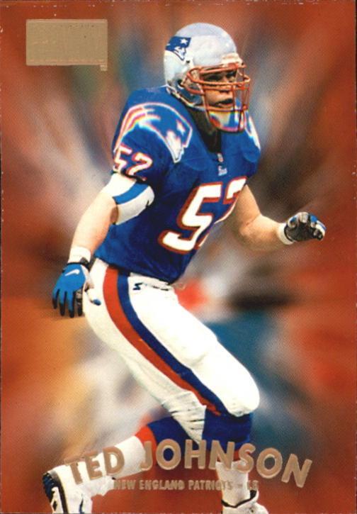 Ted Johnson #18 Football Cards 1997 Skybox Premium