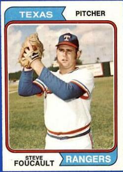 Steve Foucault #294 Baseball Cards 1974 Topps