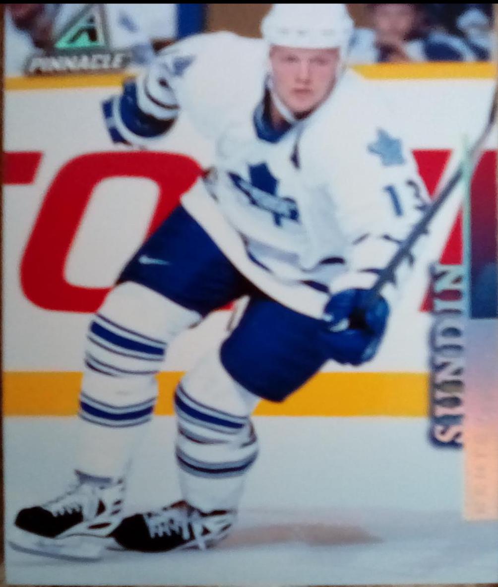 Mats Sundin #50 Hockey Cards 1997 Pinnacle