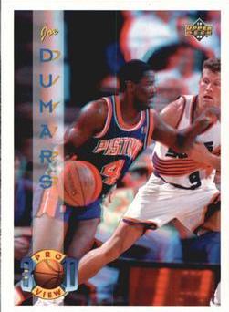 Joe Dumars #16 Basketball Cards 1993 Upper Deck Pro View 3-D