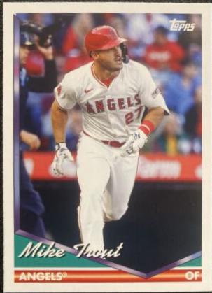 Mike Trout #217 Baseball Cards 2024 Topps Archives