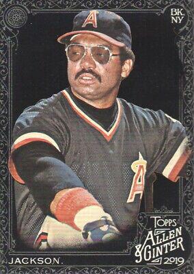 Reggie Jackson #8 Baseball Cards 2019 Topps Allen & Ginter X