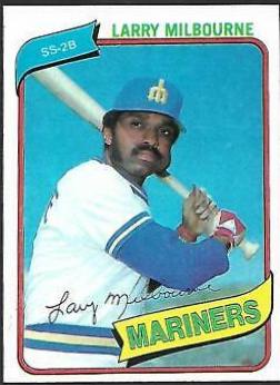 Larry Milbourne #422 Baseball Cards 1980 Topps