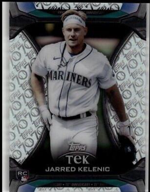 Jarred Kelenic #TTA-28 Baseball Cards 2021 Topps Update Tek 70th Anniversary Box Topper