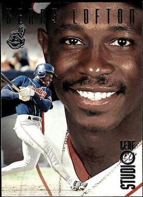 kenny lofton #45 Baseball Cards 1996 Studio
