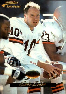 Eric Zeier #4 Football Cards 1996 Action Packed