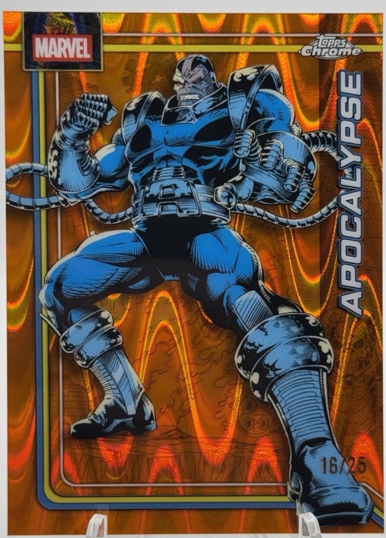 Apocalypse Orange RayWave Refractor