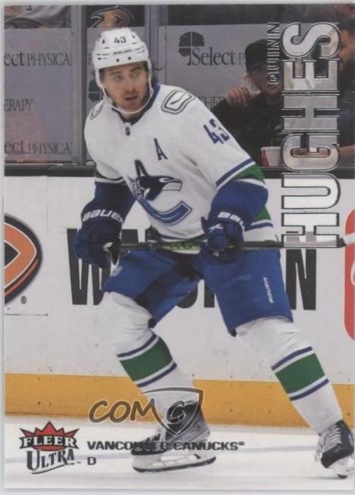Quinn Hughes #154 2022-23 Fleer Ultra Hockey