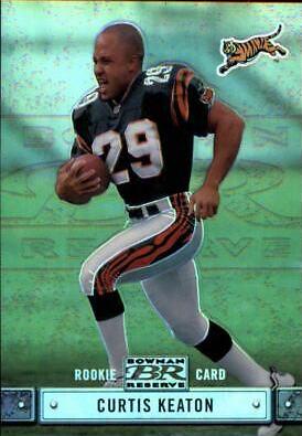 Curtis Keaton #5 Football Cards 2000 Bowman Reserve