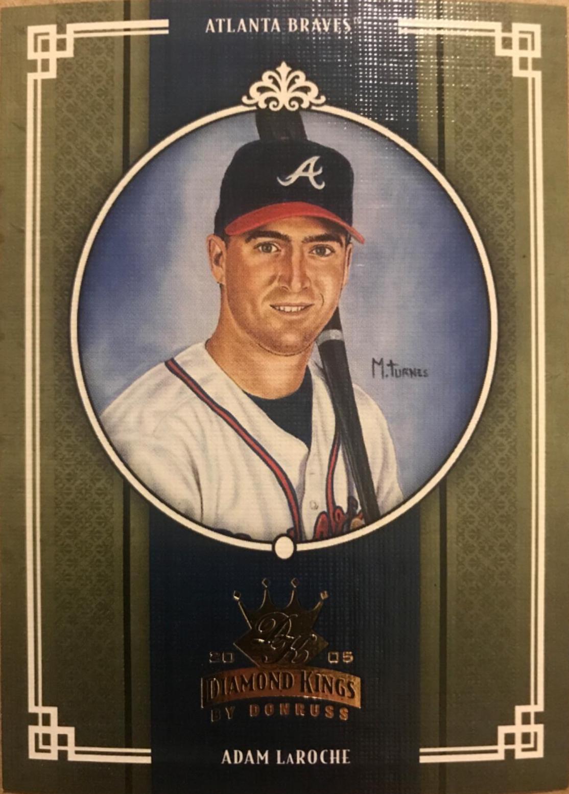 Adam LaRoche #22 Baseball Cards 2005 Donruss Diamond Kings